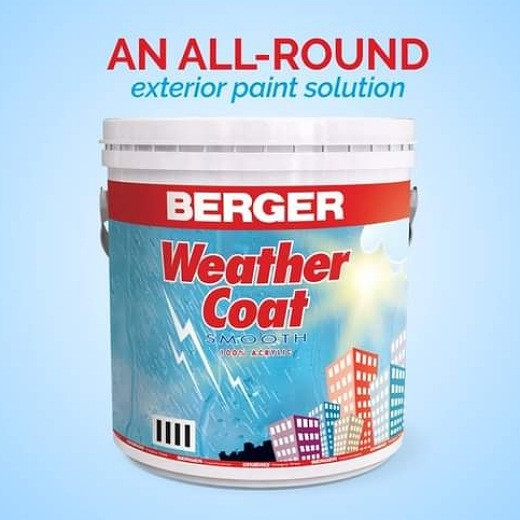 Berger Weather Coat Smooth- Peart 18 Ltr