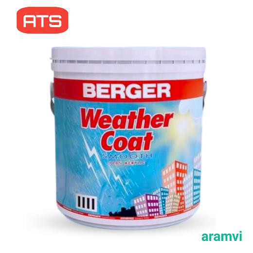 Berger Weather Coat Smooth- Pastel Green 18Ltr
