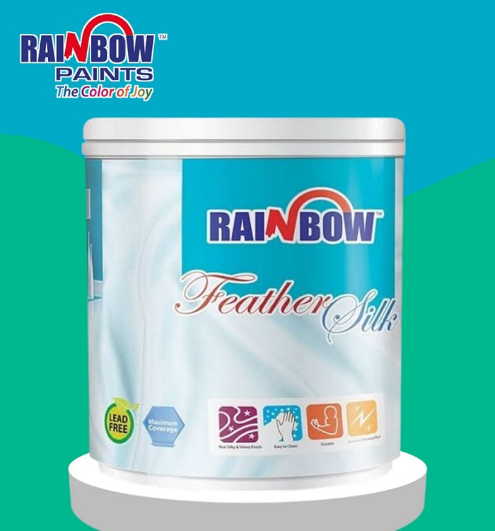 Rainbow Feather Silk Oriental Hush FS 022