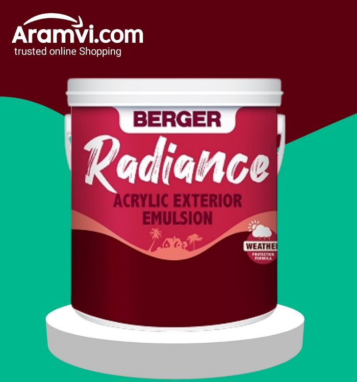 Radiance Exterior Emulsion Paint Black (BLACK) Colors
