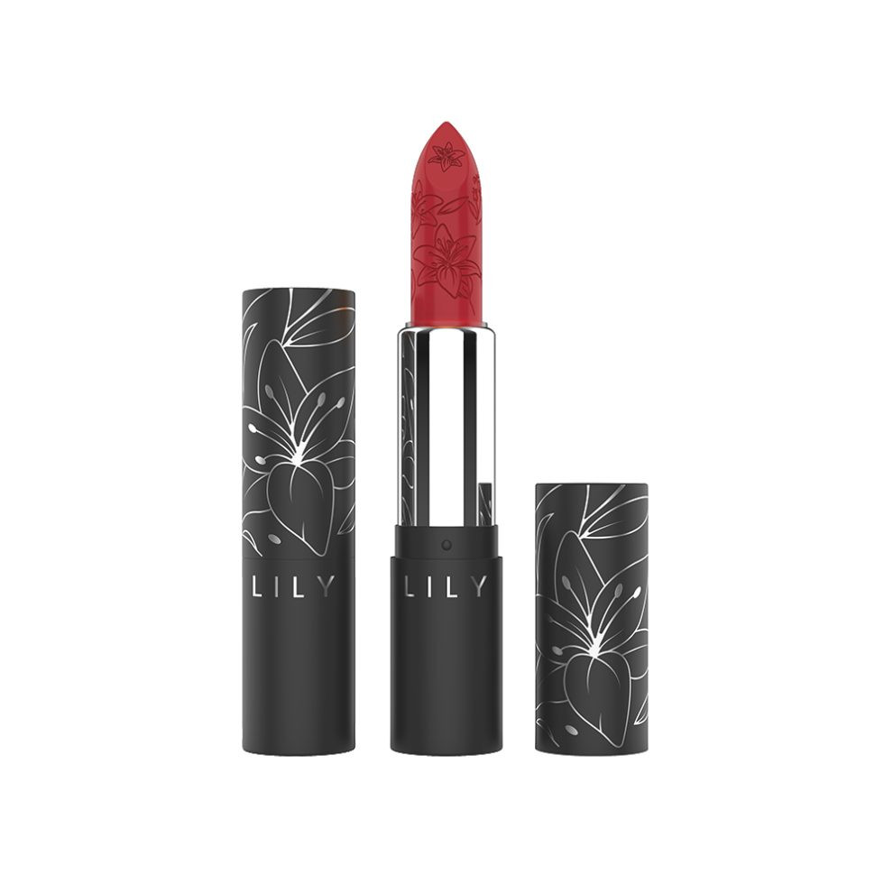 Lily Satin Lipstick – Blaze