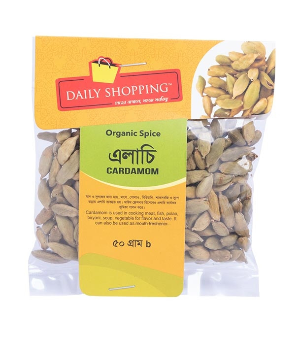 Daily Shopping Cardamom (এলাচ) 50gm