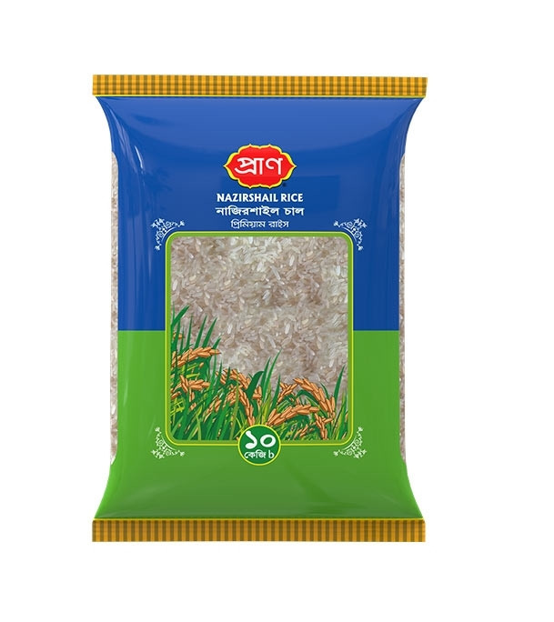 PRAN Nazirshail Rice 10 Kg Bag