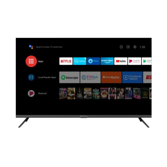 SINGER ANDROID TV | E32 | SLE32D6100GOTV