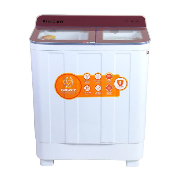 SINGER Semi Auto Washing Machine | 9.0 KG | S300ATT90ATPKF1