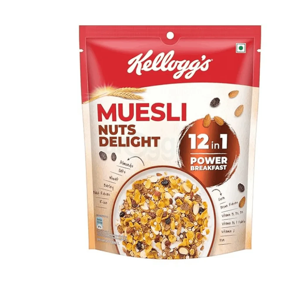 Kellogg's Muesli Nut Delight 12in1 Power Breakfast Cereal 240gm