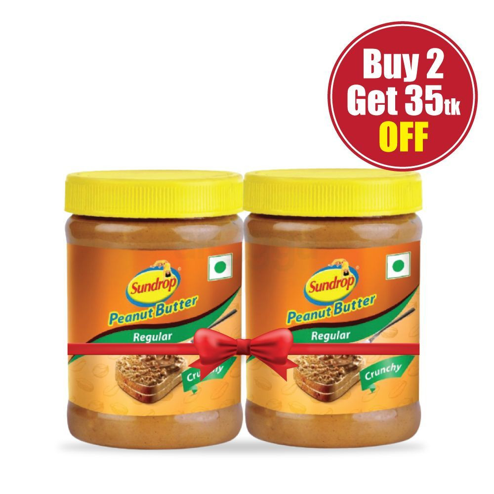 Sundrop Peanut Butter Honey Roast Regular Creamy 200gm (Buy 2, Get 35 TK Off) 200gm