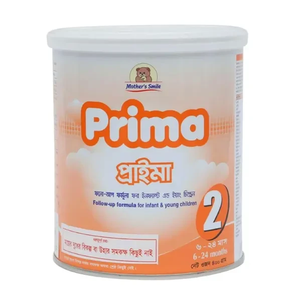 Mothers Smile Prima 2 Milk Tin (6-24m) - 400g