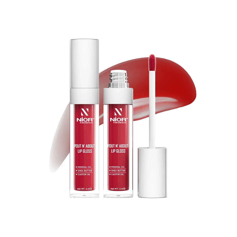 Nior Pout N About Lip Gloss – Cherry Pop
